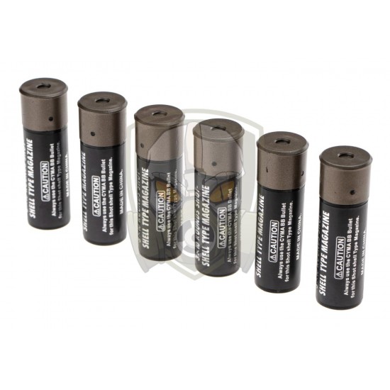 Shells CM350 6-pack - Black -