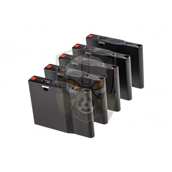 SRS Light Magazine 25rds 5-pack - Black -
