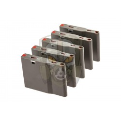 SRS Light Magazine 25rds 5-pack - Green -