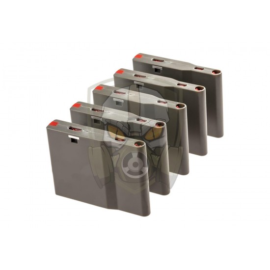 SRS Light Magazine 25rds 5-pack - Green -