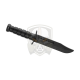 Rubberized Training Knife - Black -