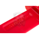 Rubberized Training Knife - Red - Rubberized Training Knife - Red -