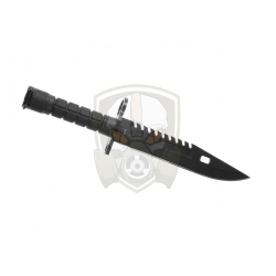 8 Inch Special Ops M-9 Fixed Blade - Black -