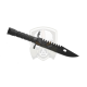 8 Inch Special Ops M-9 Fixed Blade - Black - 8 Inch Special Ops M-9 Fixed Blade - Black -