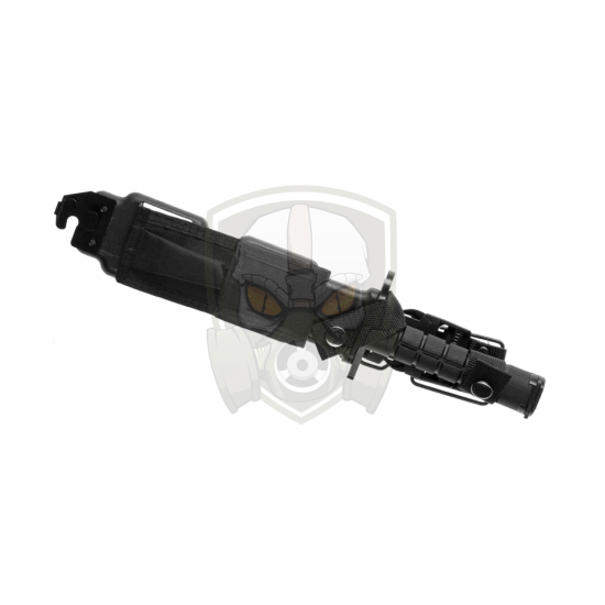 8 Inch Special Ops M-9 Fixed Blade - Black - 8 Inch Special Ops M-9 Fixed Blade - Black -
