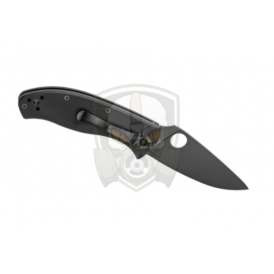 C122 Tenacious Plain Edge Folder - Black -