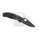 C122 Tenacious Plain Edge Folder - Black -