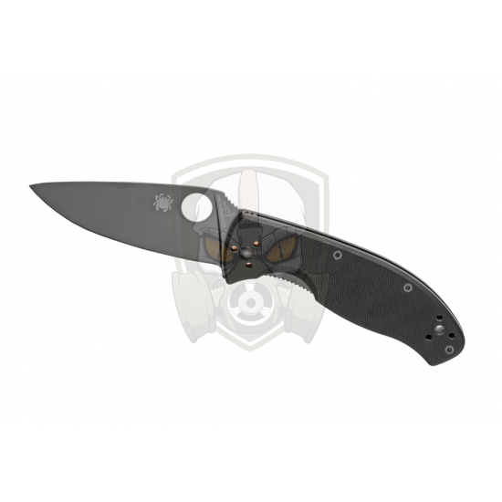 C122 Tenacious Plain Edge Folder - Black -