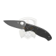 C122 Tenacious Plain Edge Folder - Black -