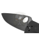 C122 Tenacious Plain Edge Folder - Black -