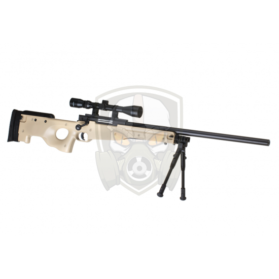 L96 Sniper Rifle Set Upgraded  - Tan -
