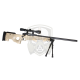 L96 Sniper Rifle Set Upgraded  - Tan -