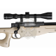 L96 Sniper Rifle Set Upgraded  - Tan -