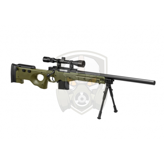 L96 AWP Sniper Rifle Set Upgraded - OD -