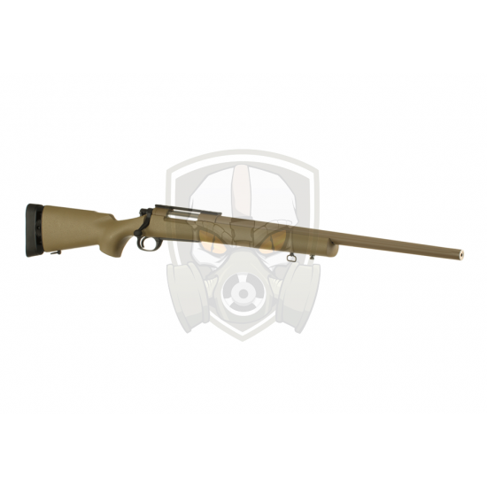M24 SWS Bolt-Action Sniper Rifle Fluted Barrel  - Tan -