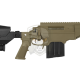 A338 Bolt-Action Sniper Rifle with Silencer  - Tan -