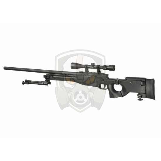 AW .338 Sniper Rifle Set Upgraded  - Black -