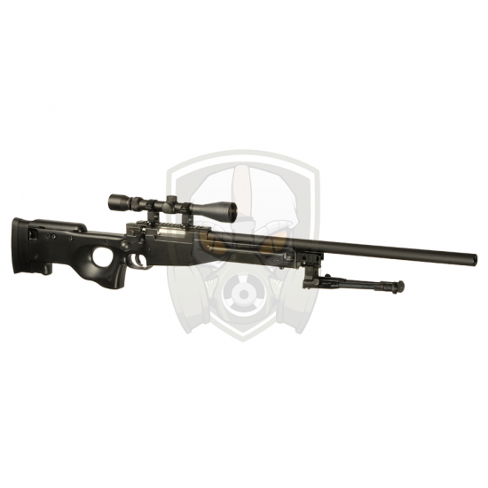 L96 Sniper Rifle Set Upgraded  - Black -
