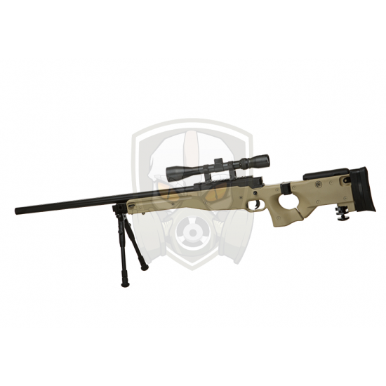 AW .338 Sniper Rifle Set Upgraded  - Tan -